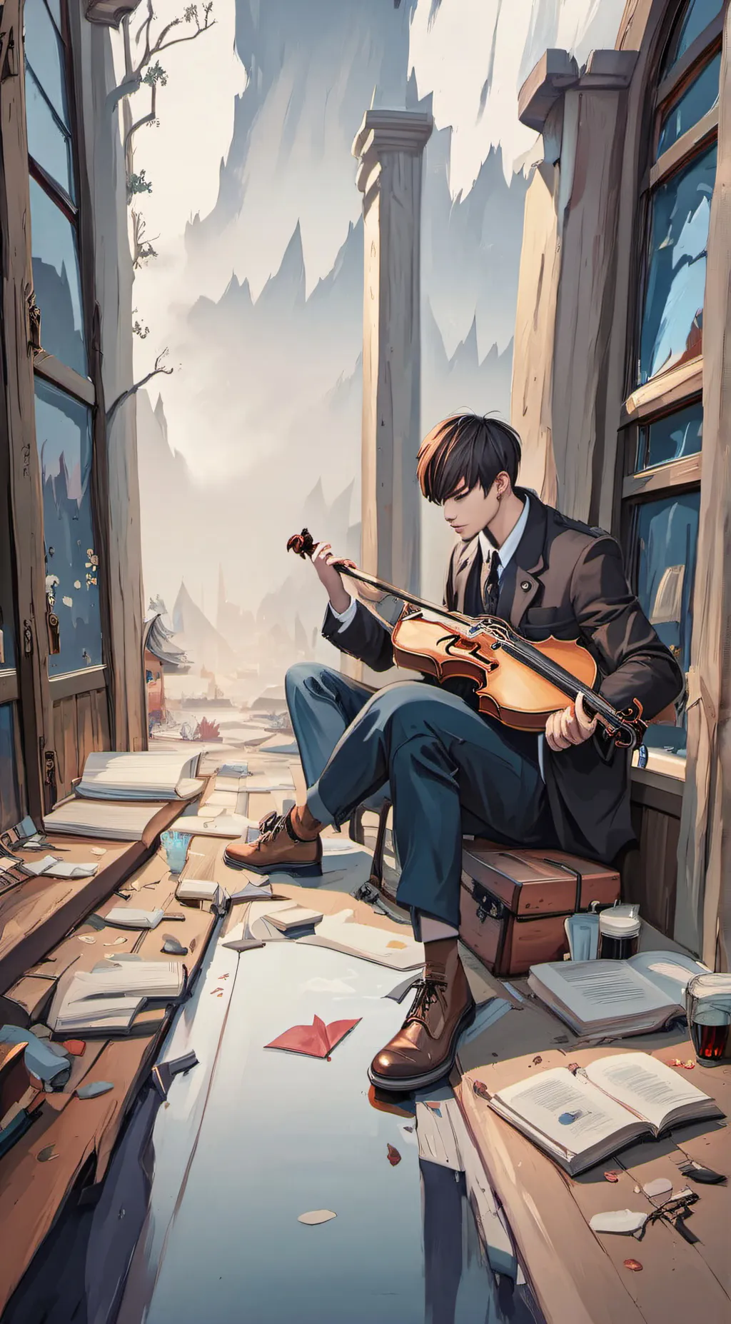 ai character: Alex background