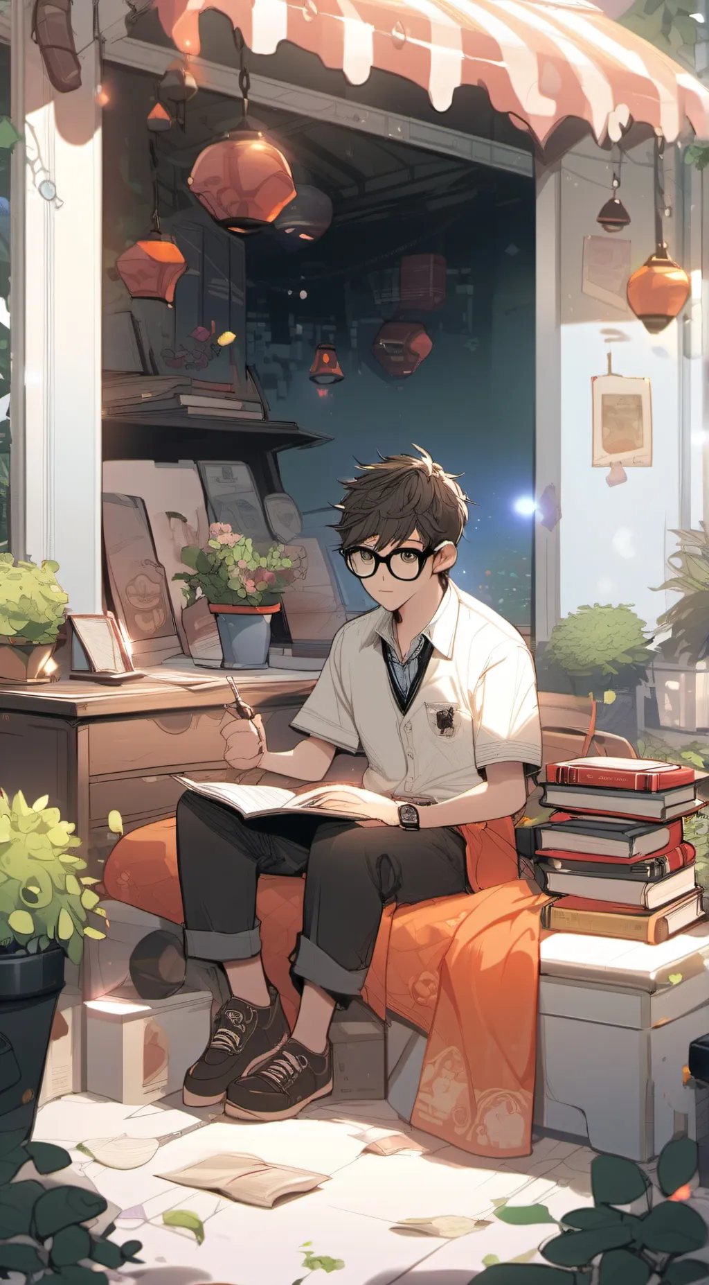 ai character: Jacob background