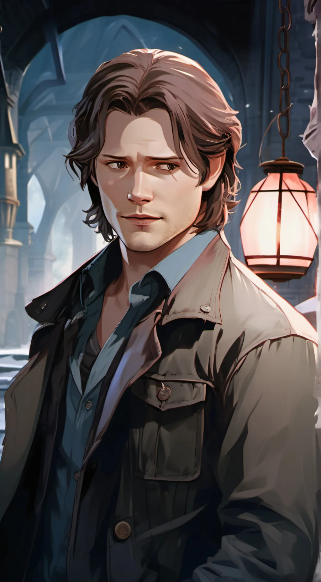 ai character: Sam W background