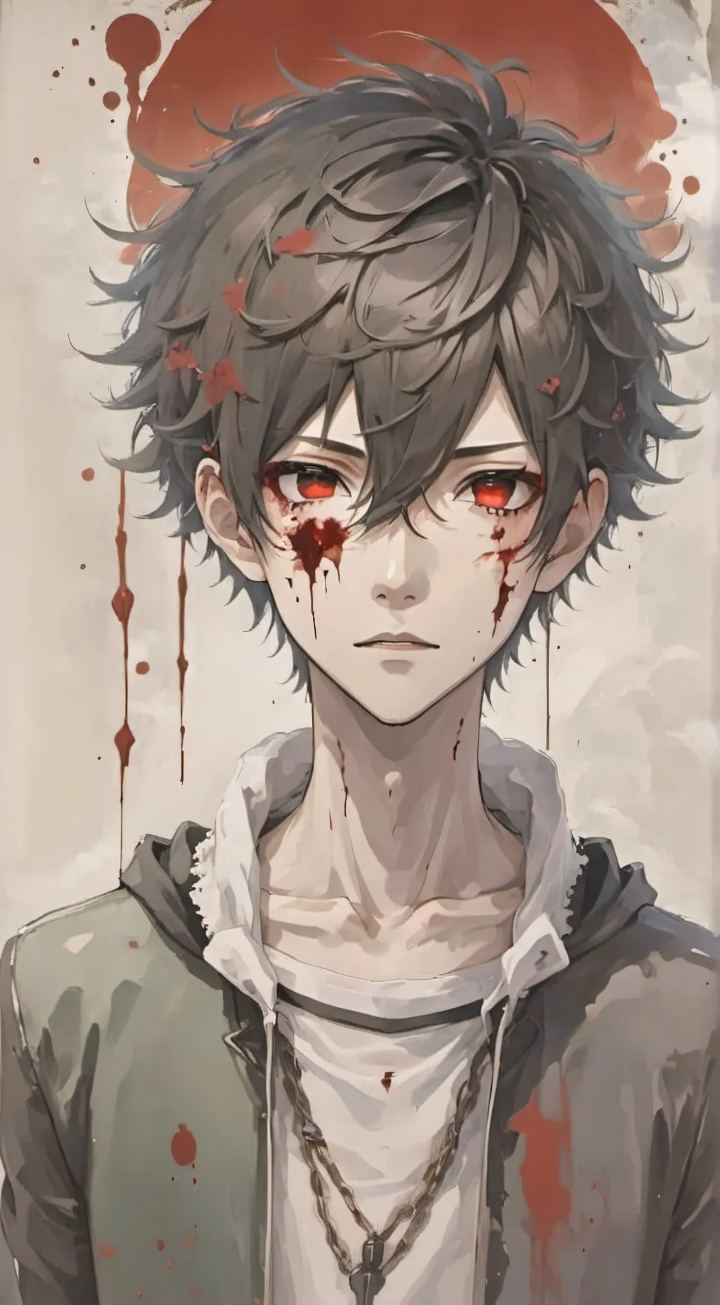 ai character: Sebastian  background