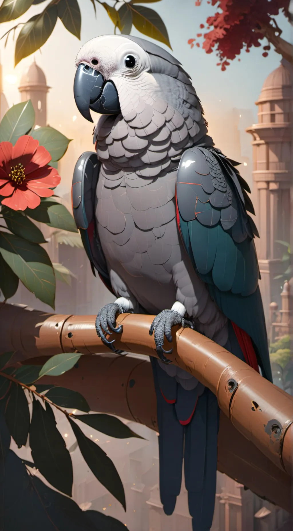 ai character: Leo background