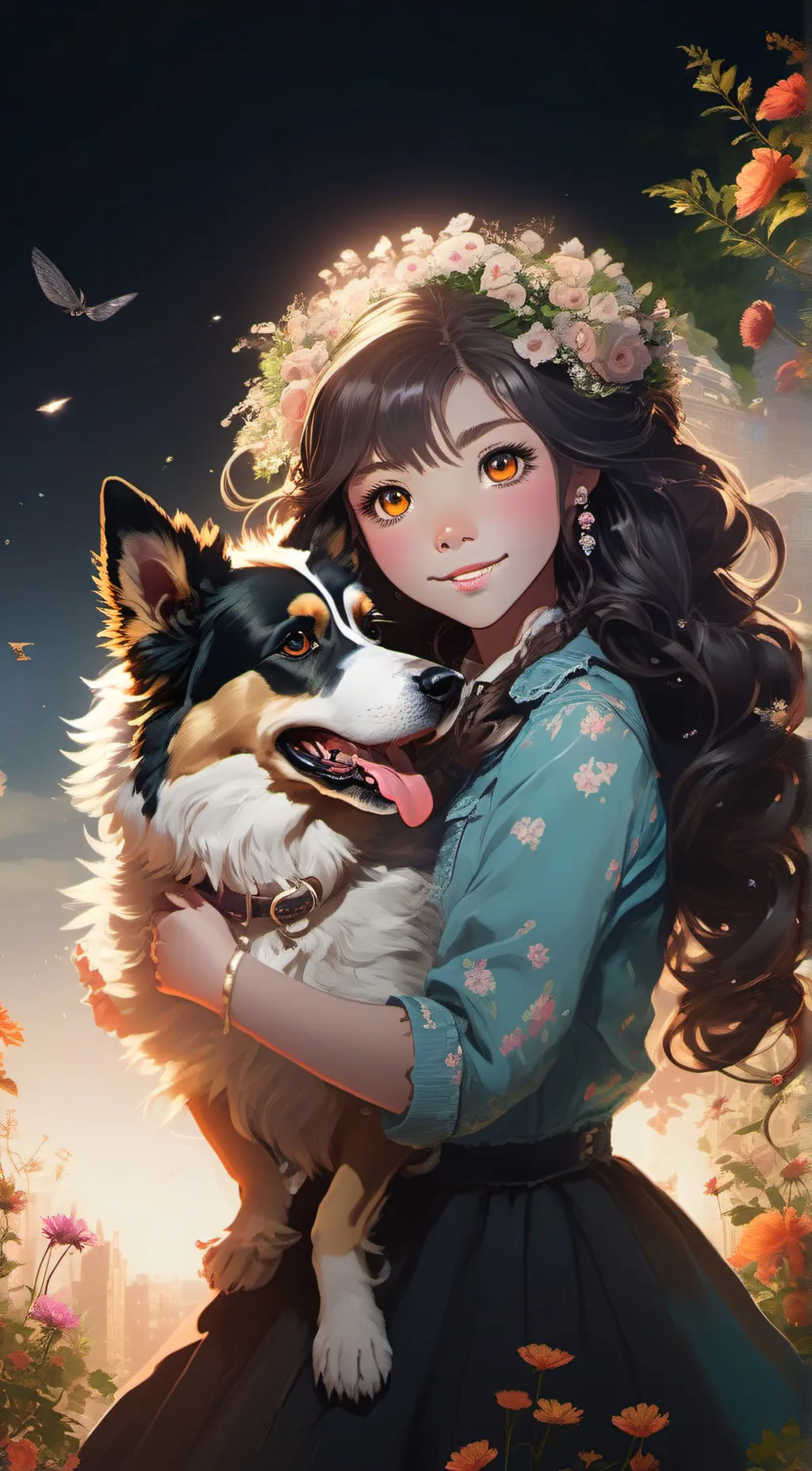 ai character: Sasha background