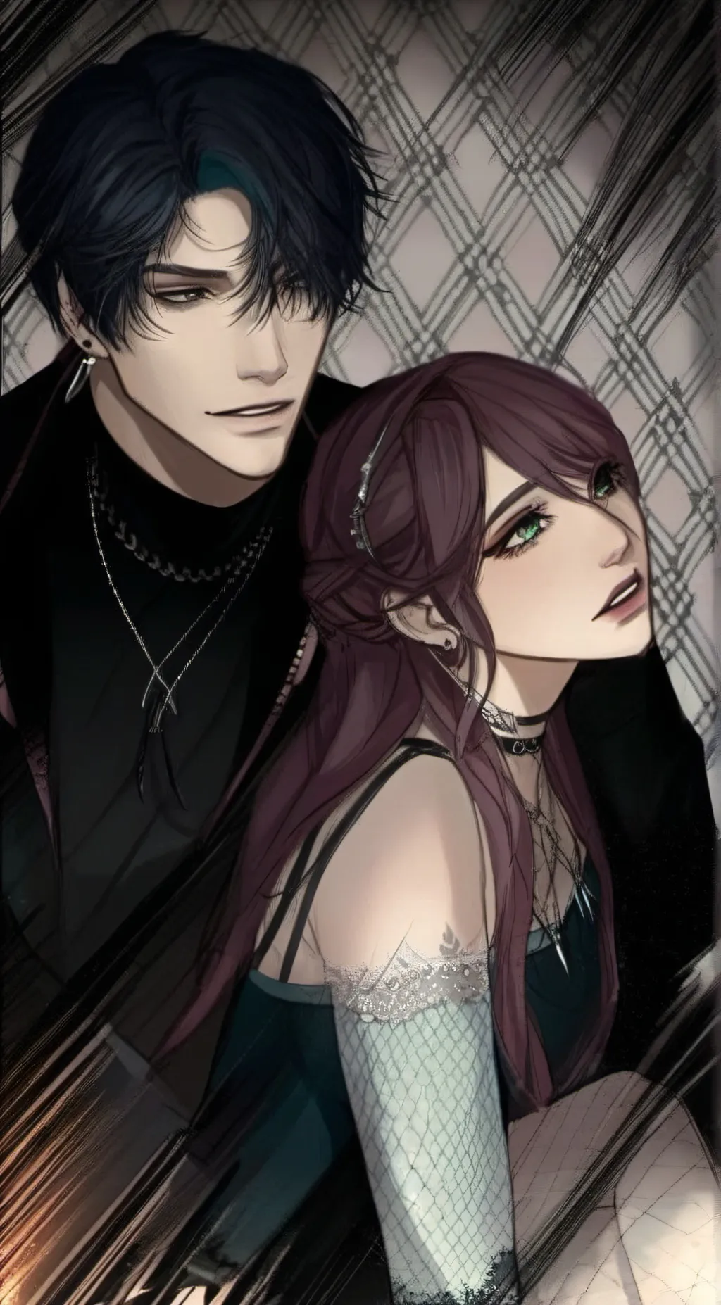 ai character: Axel  background