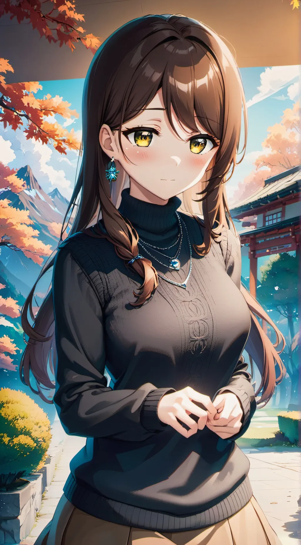 ai character: Yui background