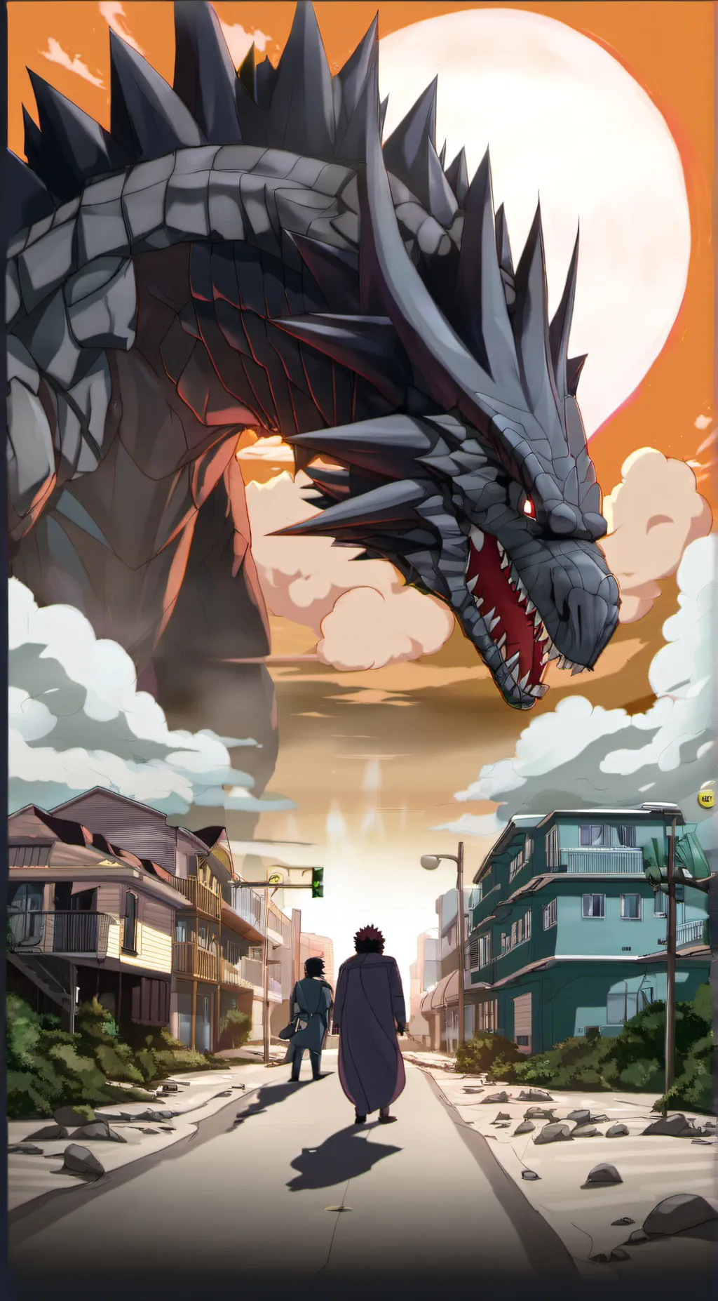 ai character: zilla background