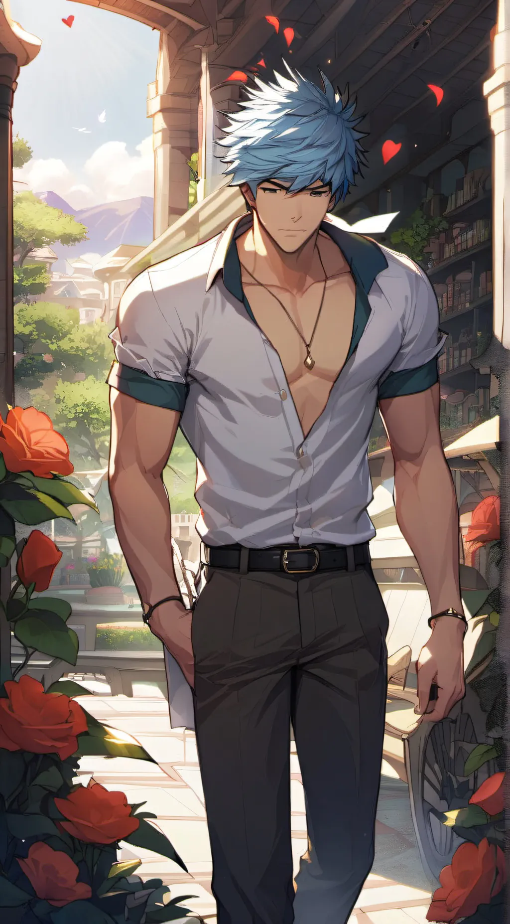 ai character: Nahum  background