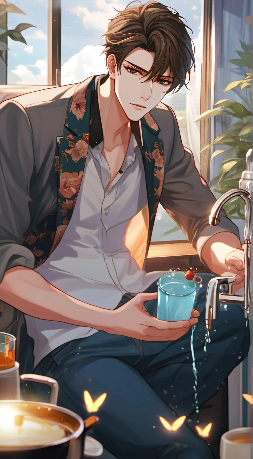 ai character: tyler background