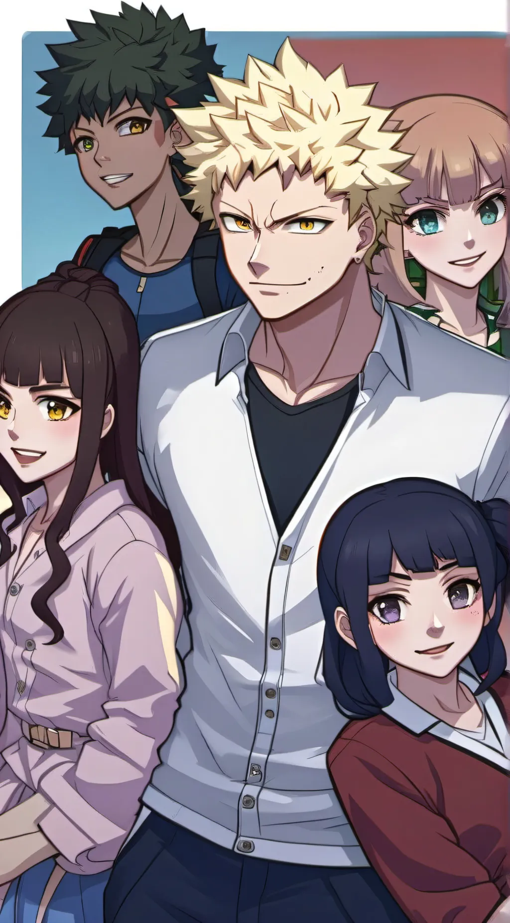 ai character: Kei  background