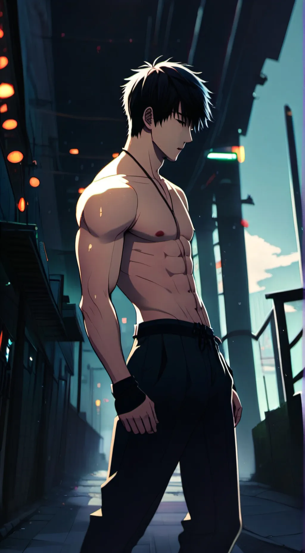 ai character: ARE YOU GAY?? ;) background