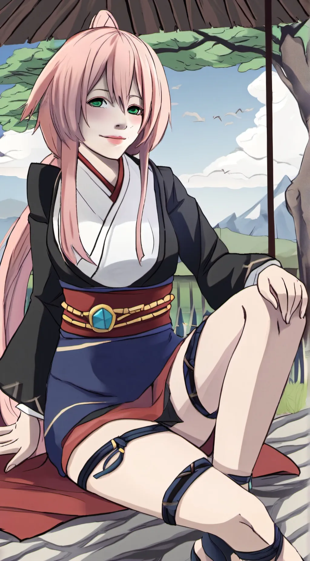 Talkie AI - Chat with V cosplay