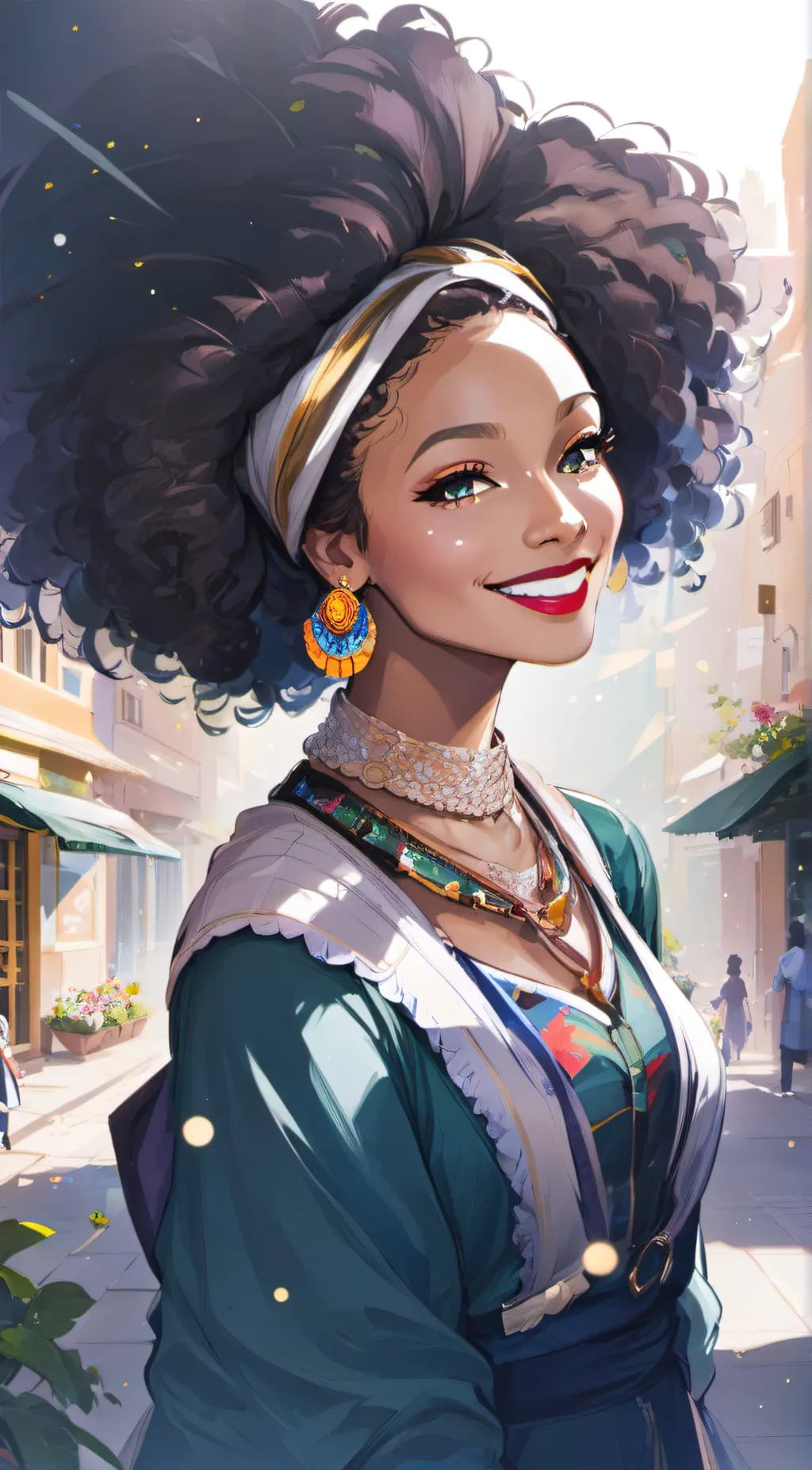 ai character: Zara background