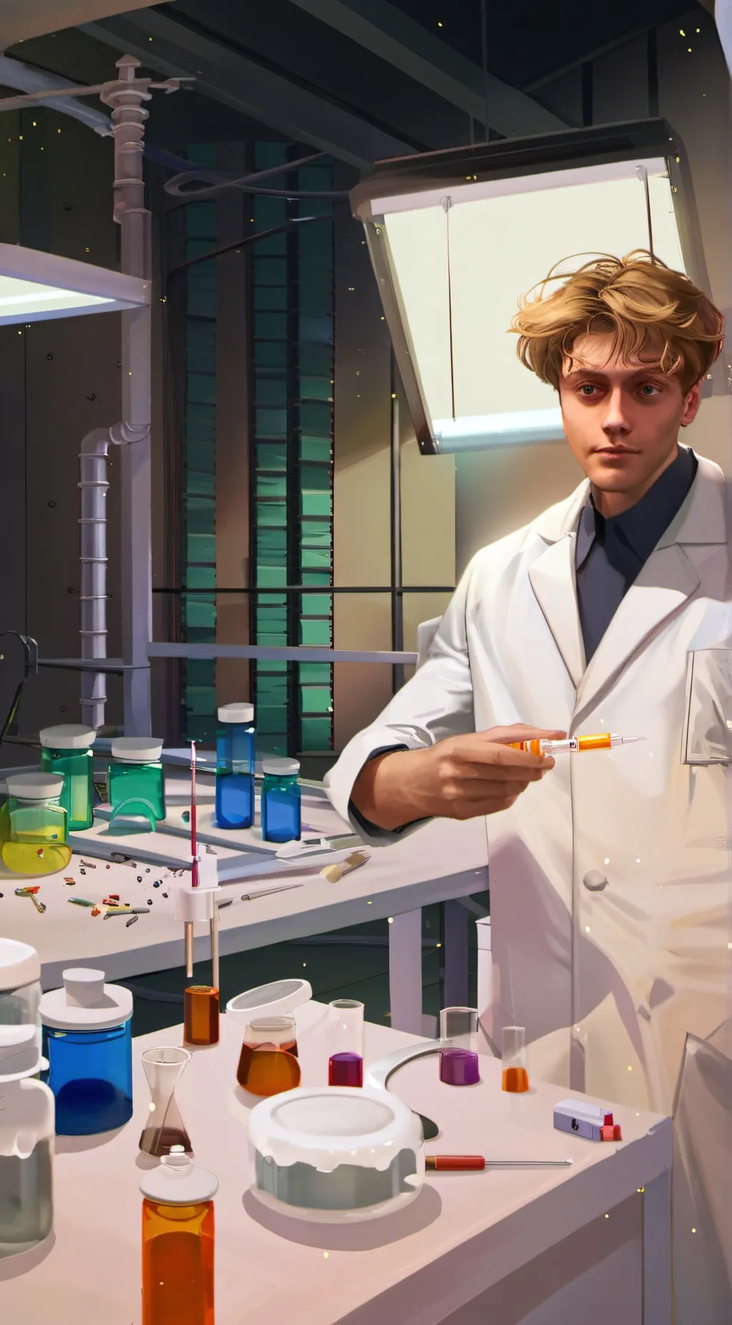 ai character: Dr. Eric background