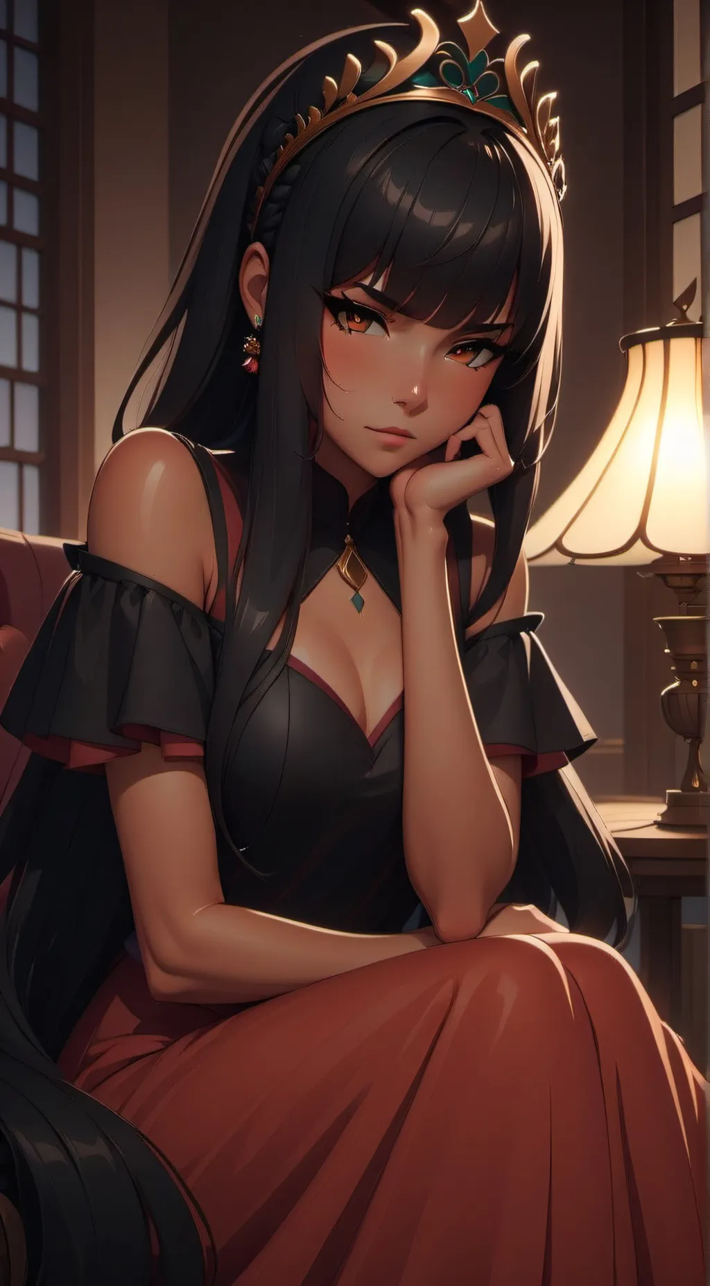 ai character: Aria background