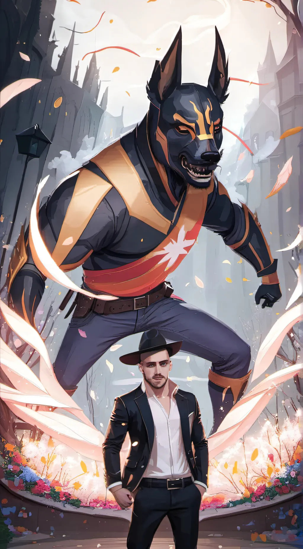 ai character: jax background