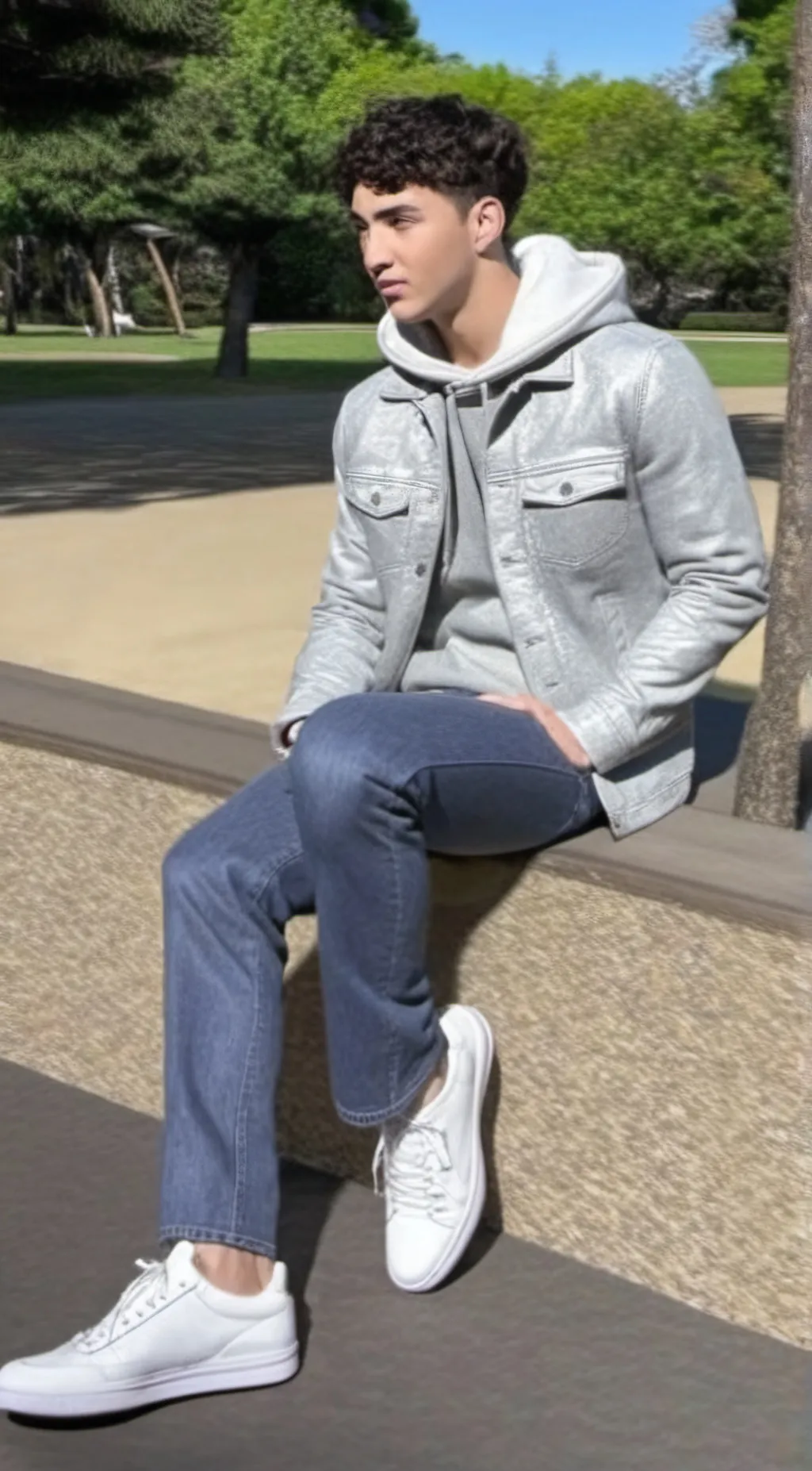 ai character: Alan  background