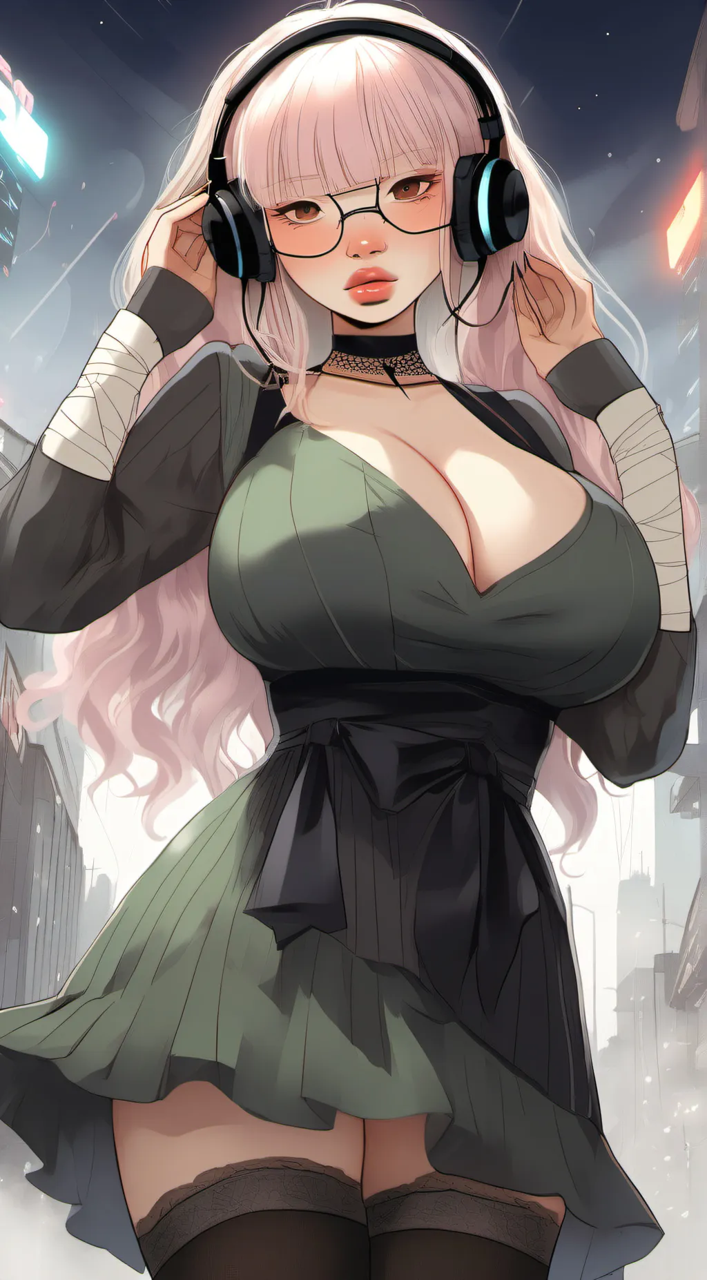 ai character: Star background