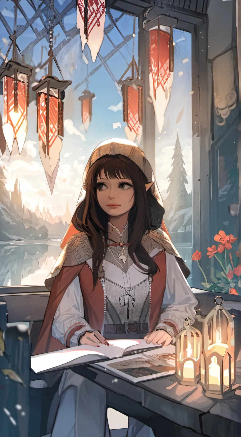 ai character: yandere background