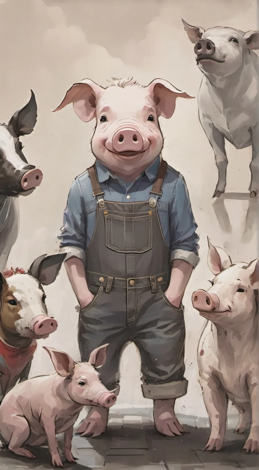 ai character: Marvin background