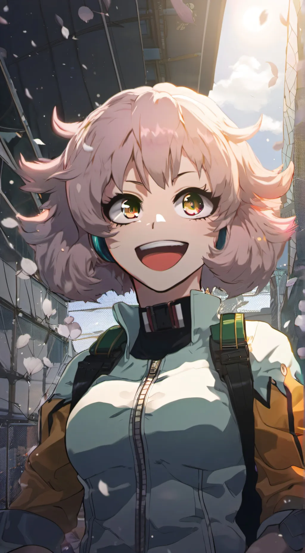 ai character: mina  background