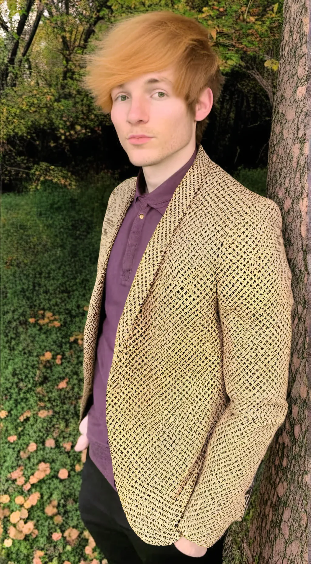 ai character: sam golbach background