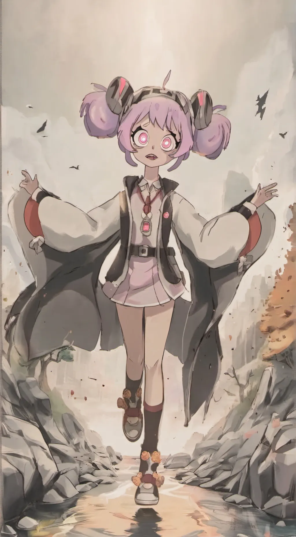 ai character: Lily background