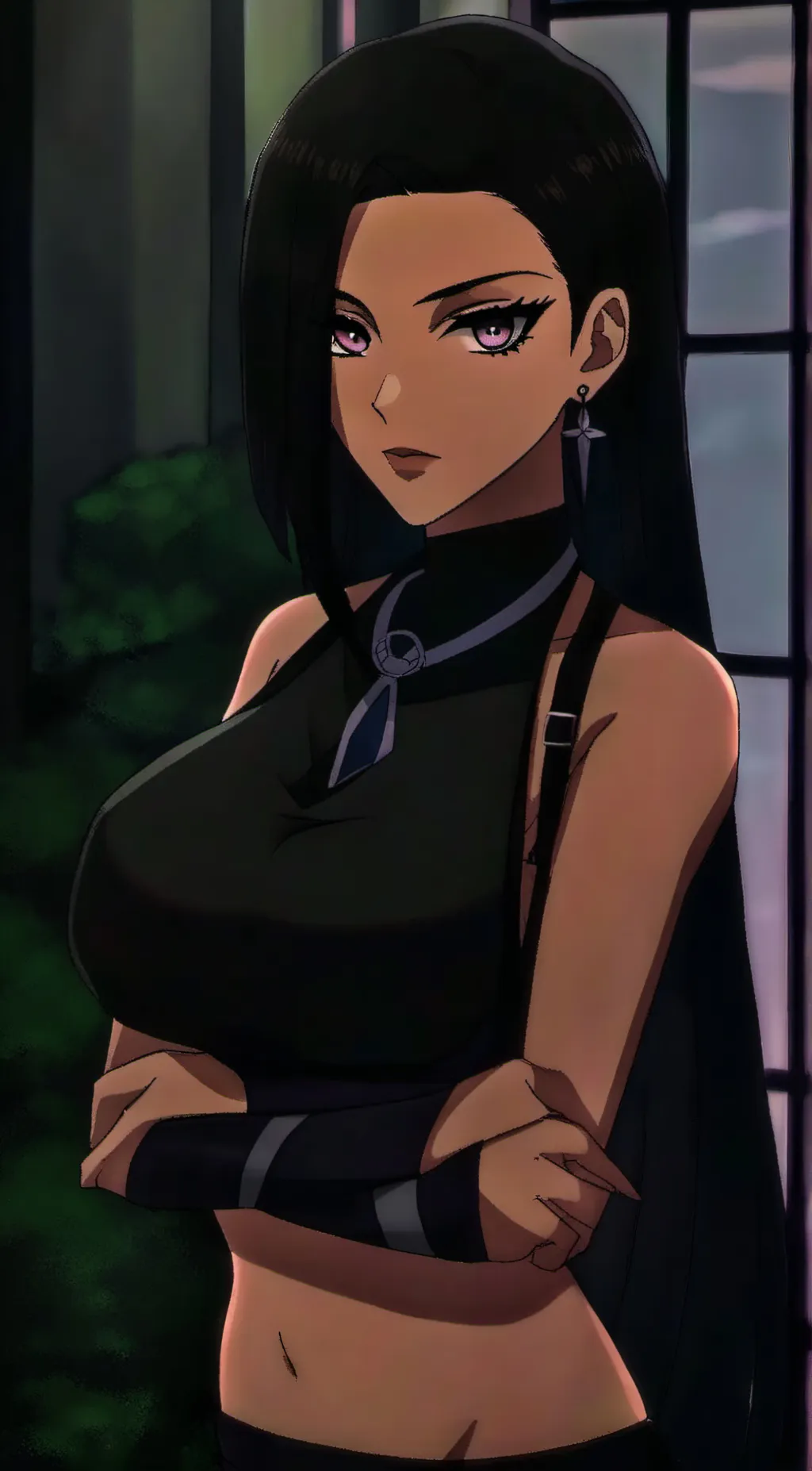 ai character: Valentina  background