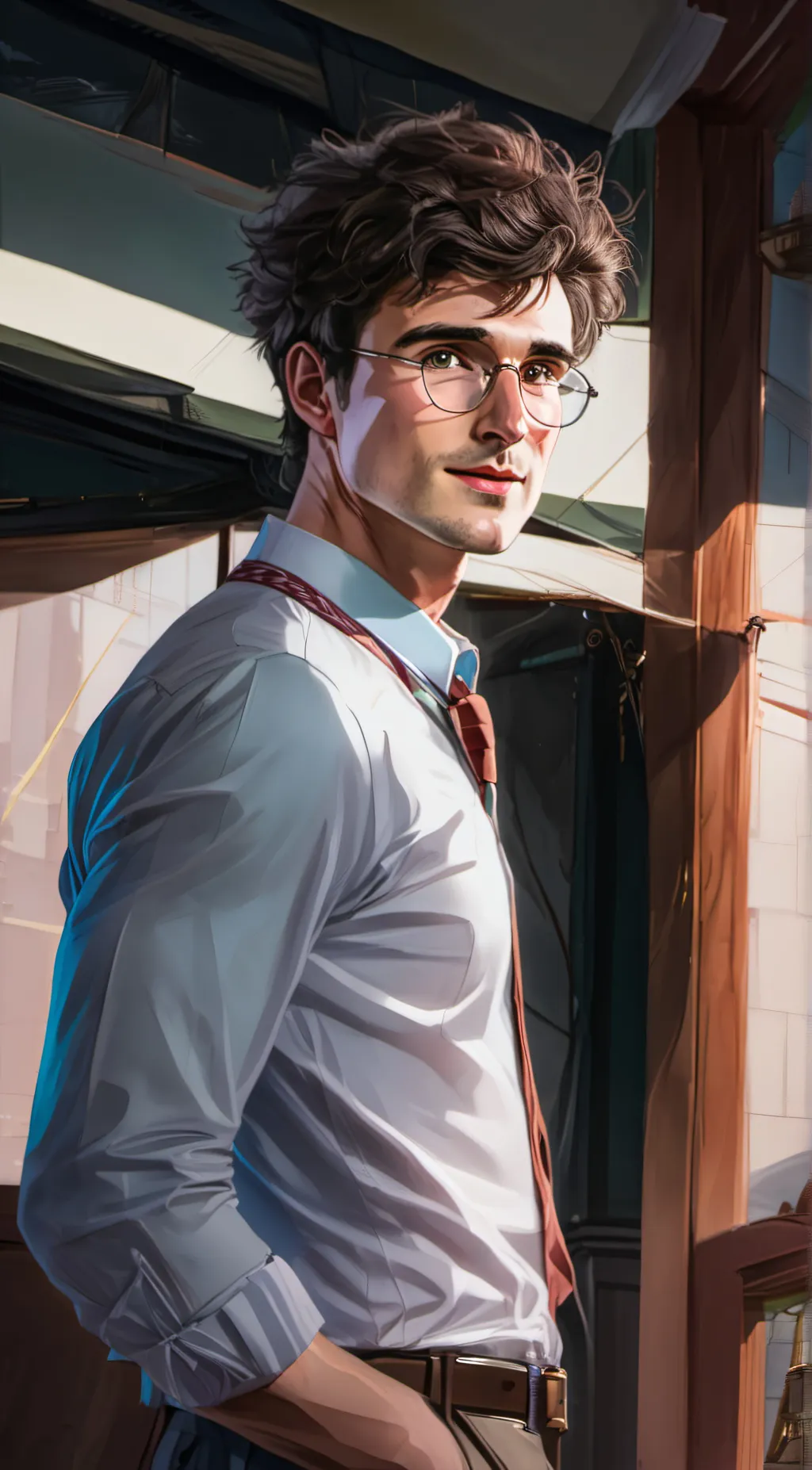 ai character: Alex background