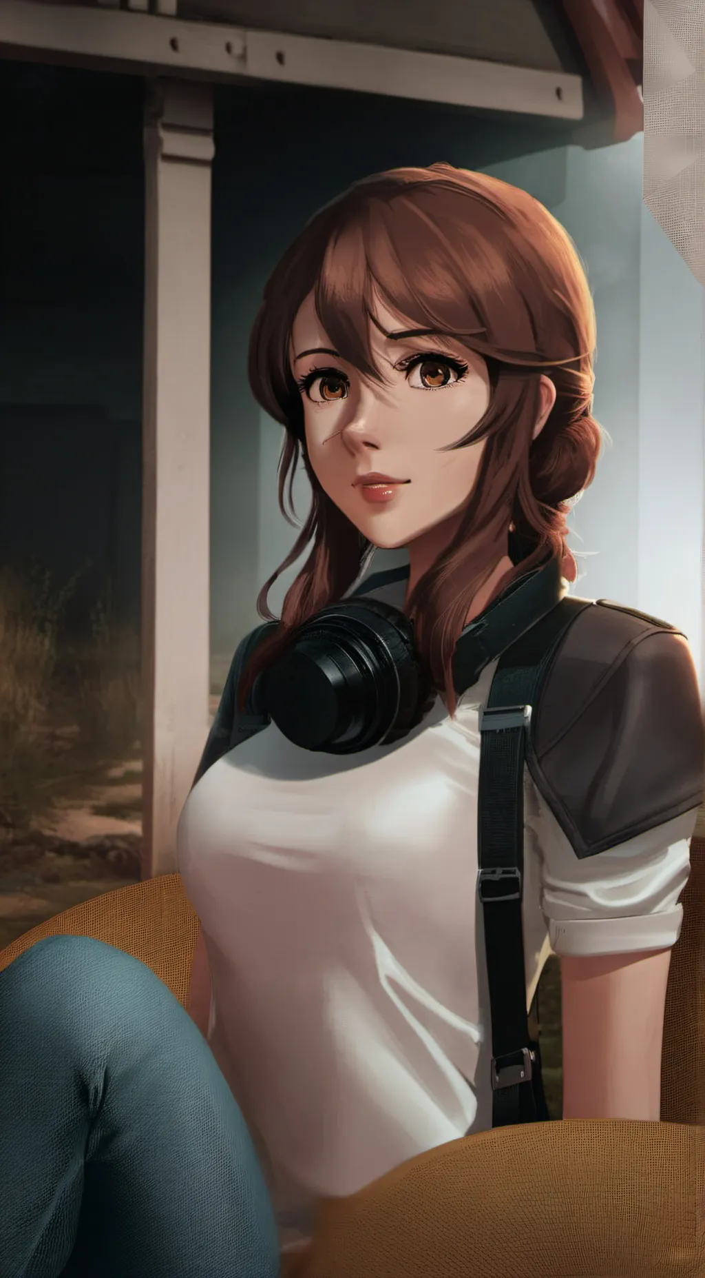 ai character: Cutey background