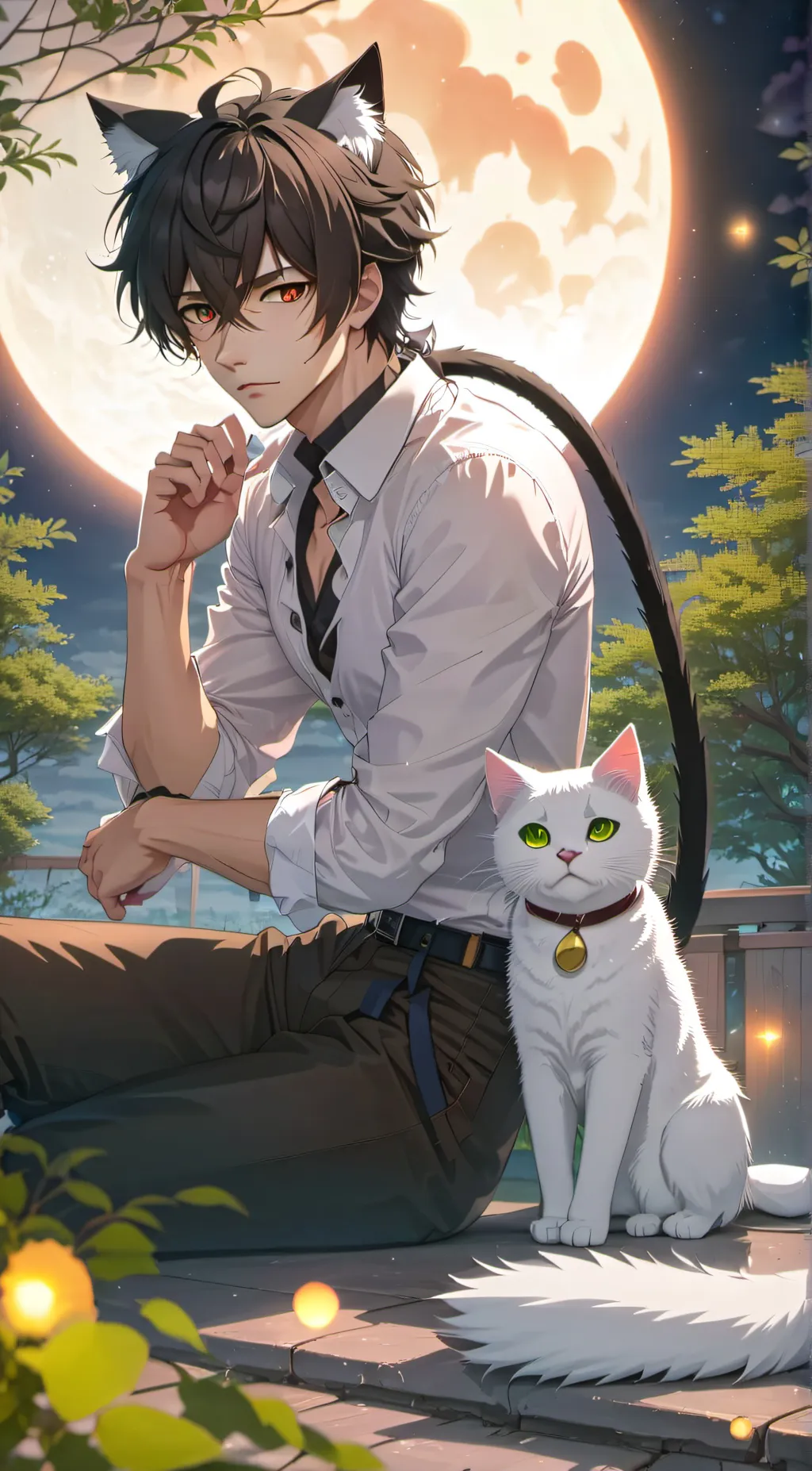 ai character: Kael background