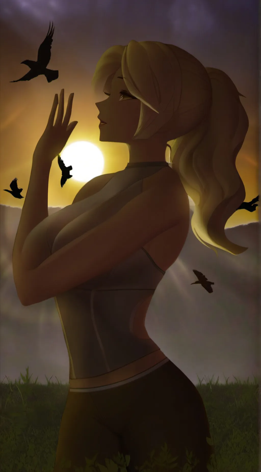 ai character: Skye background