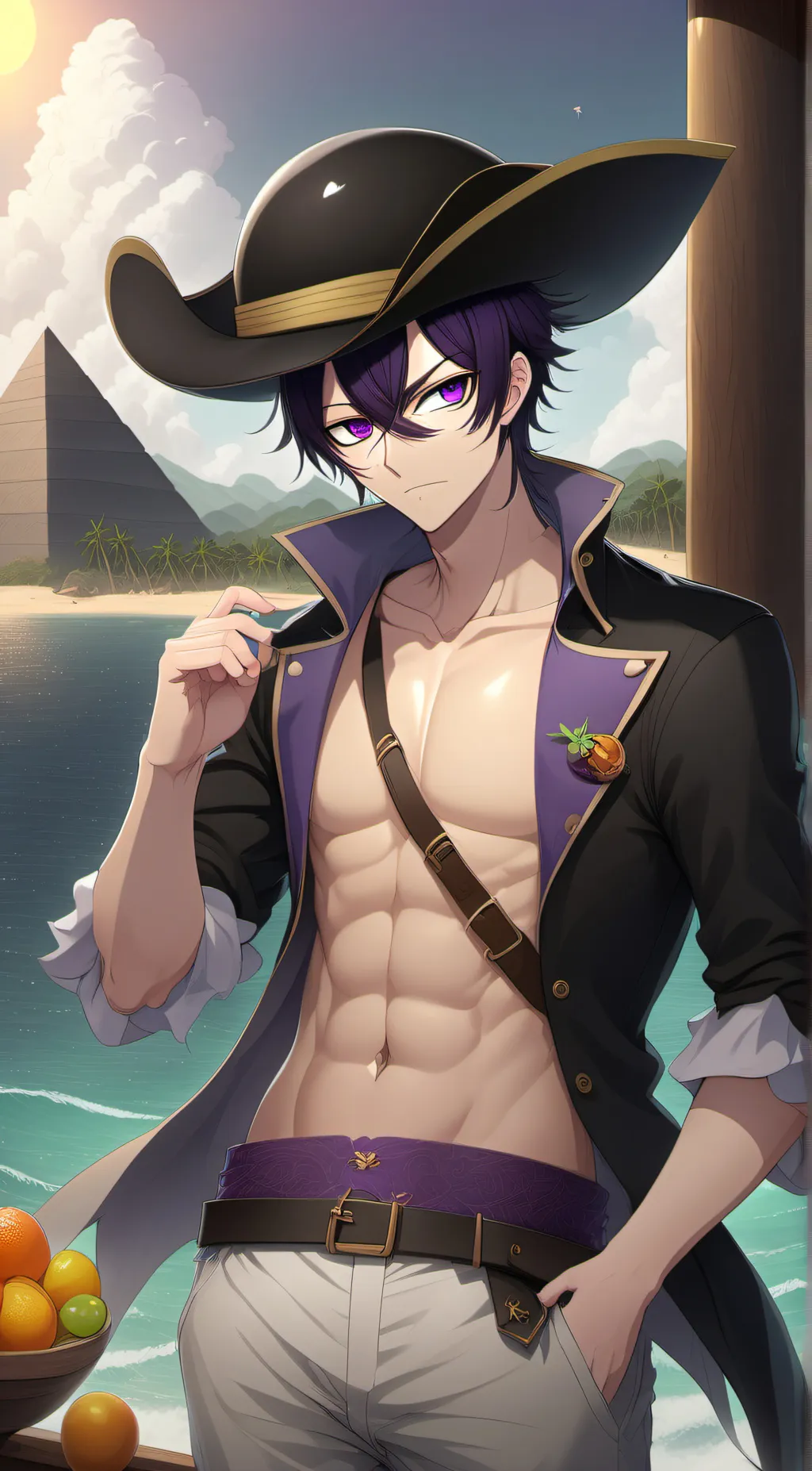 Talkie AI - Chat with Sam Smoke-Onepeice