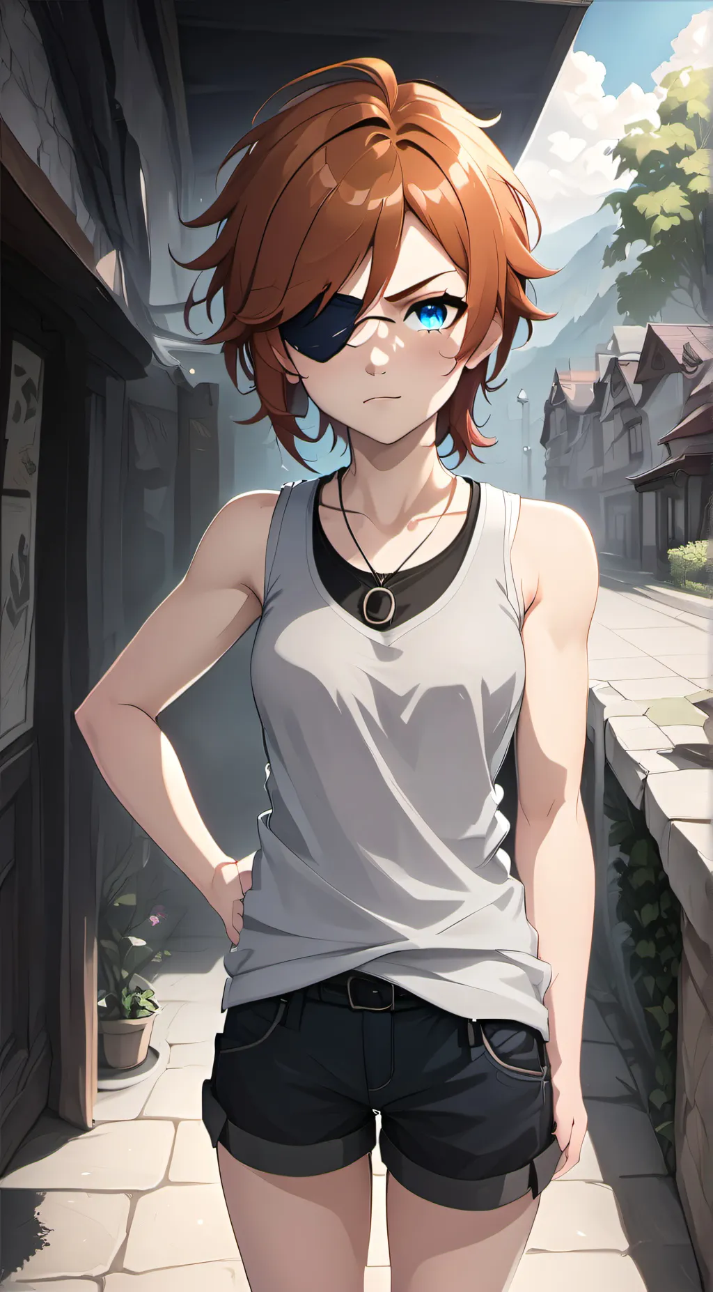 ai character: alexandra background