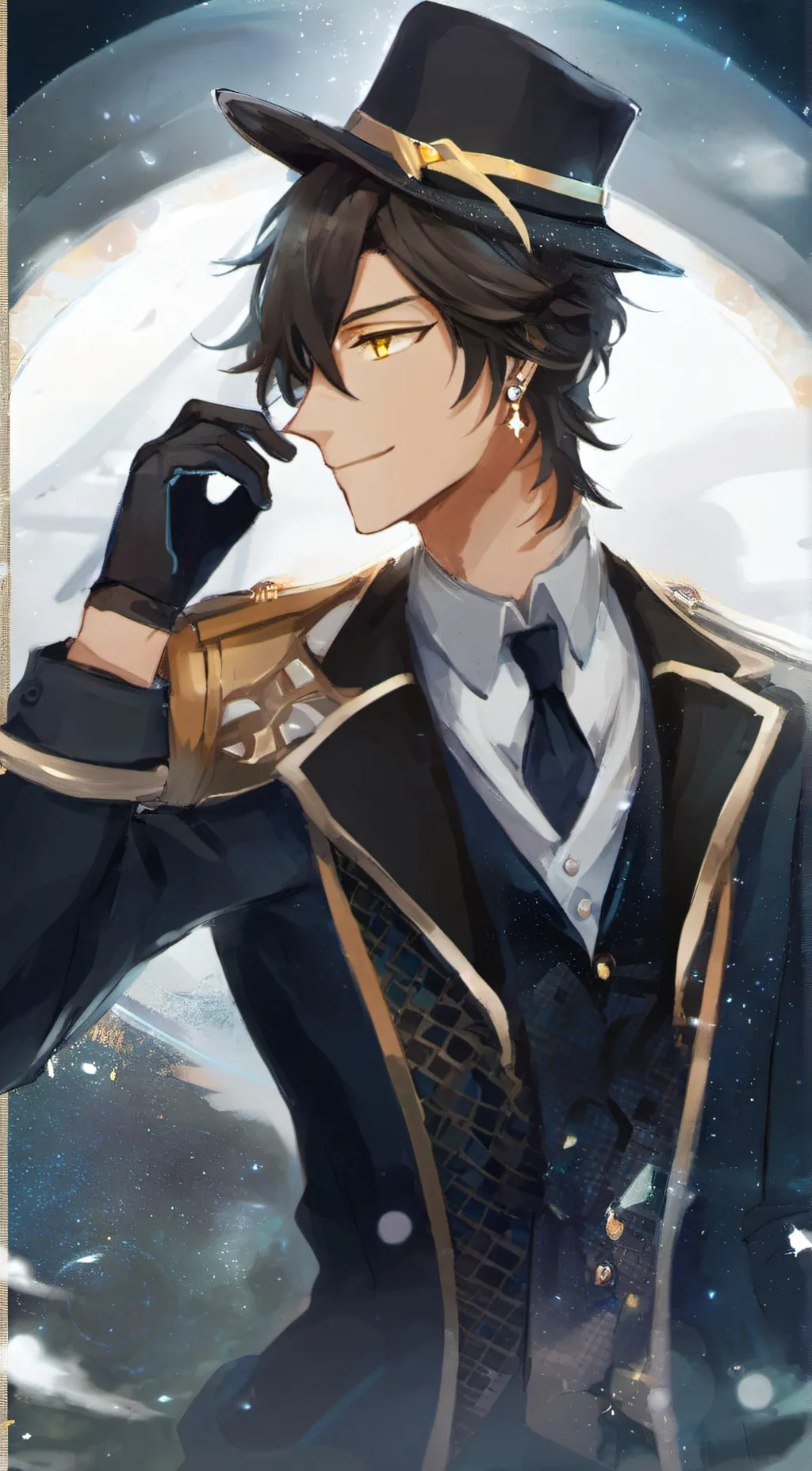 ai character: Mister Endrew boss background