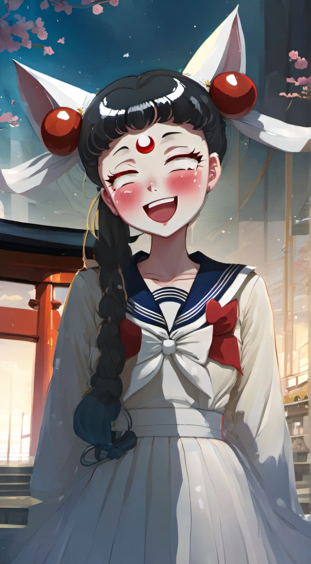 ai character: Japan background