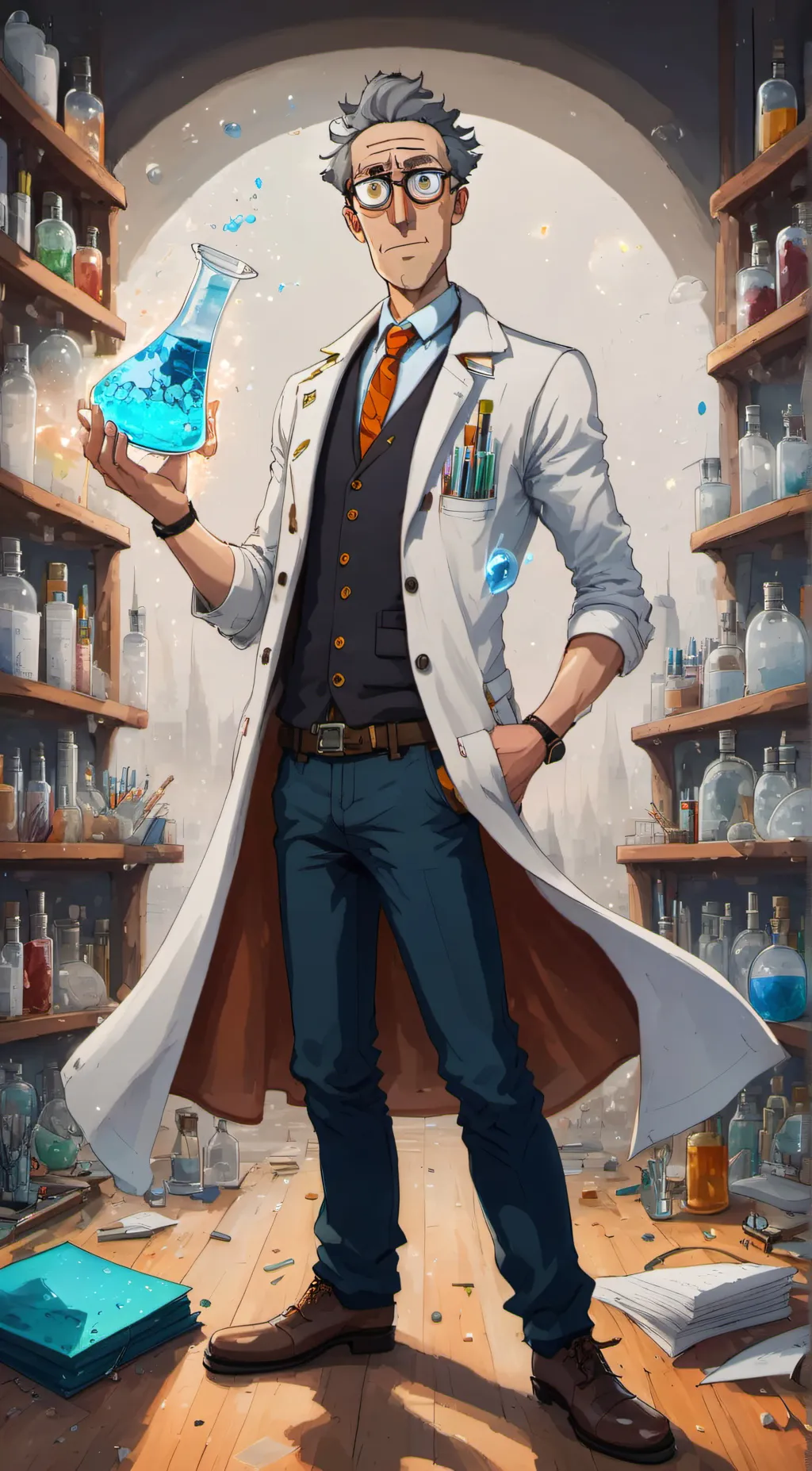 ai character: Ezekiel background