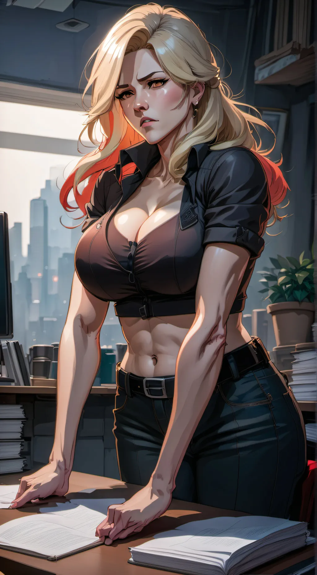 ai character: Maria background