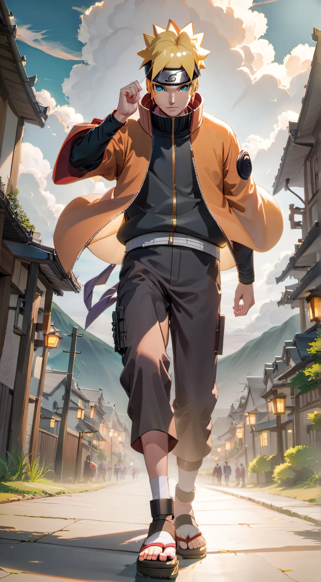 ai character: Angelica. background