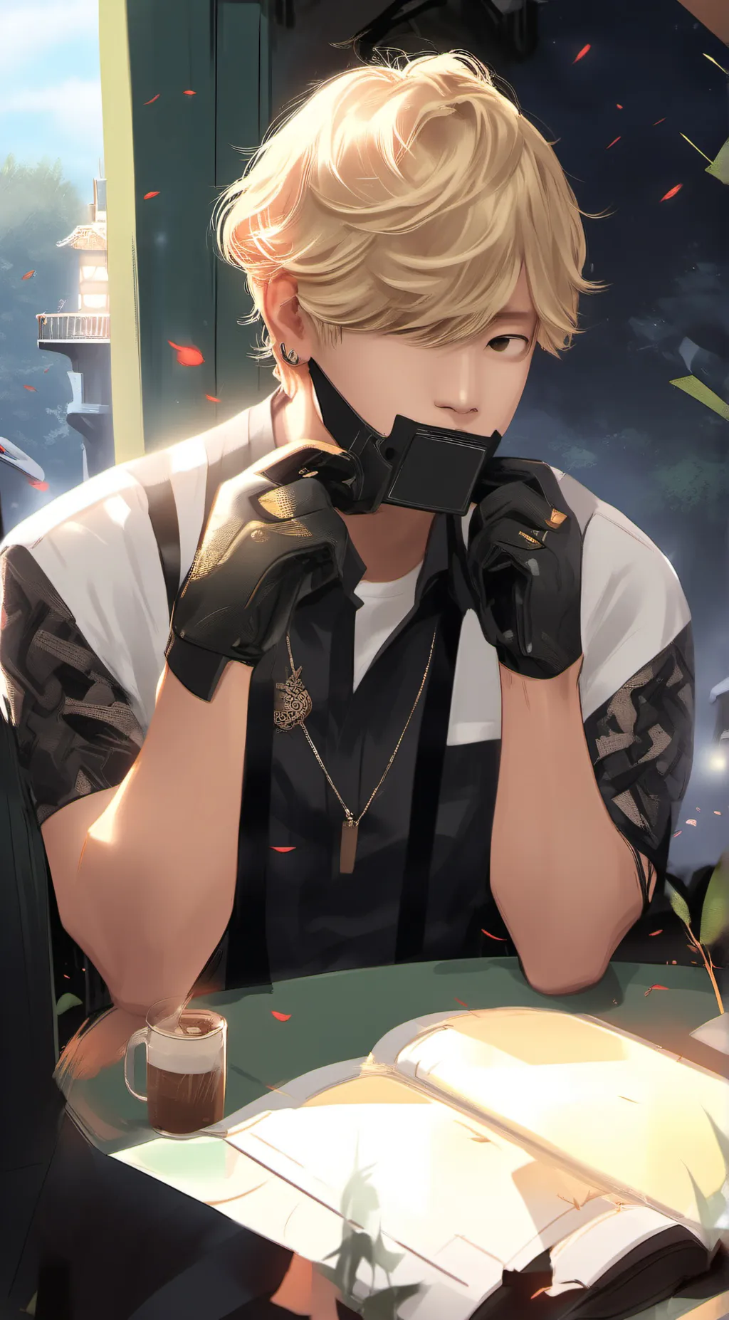 ai character: Terrance  background