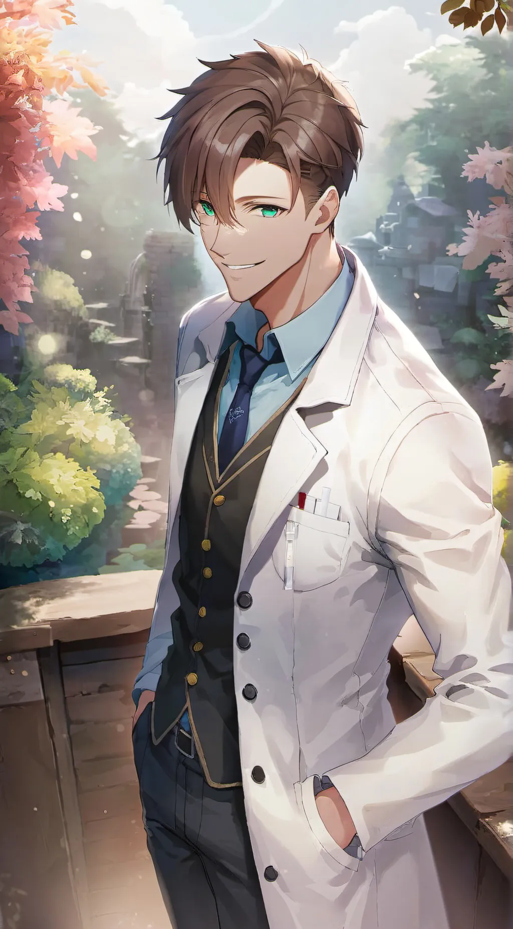 ai character: Chris background