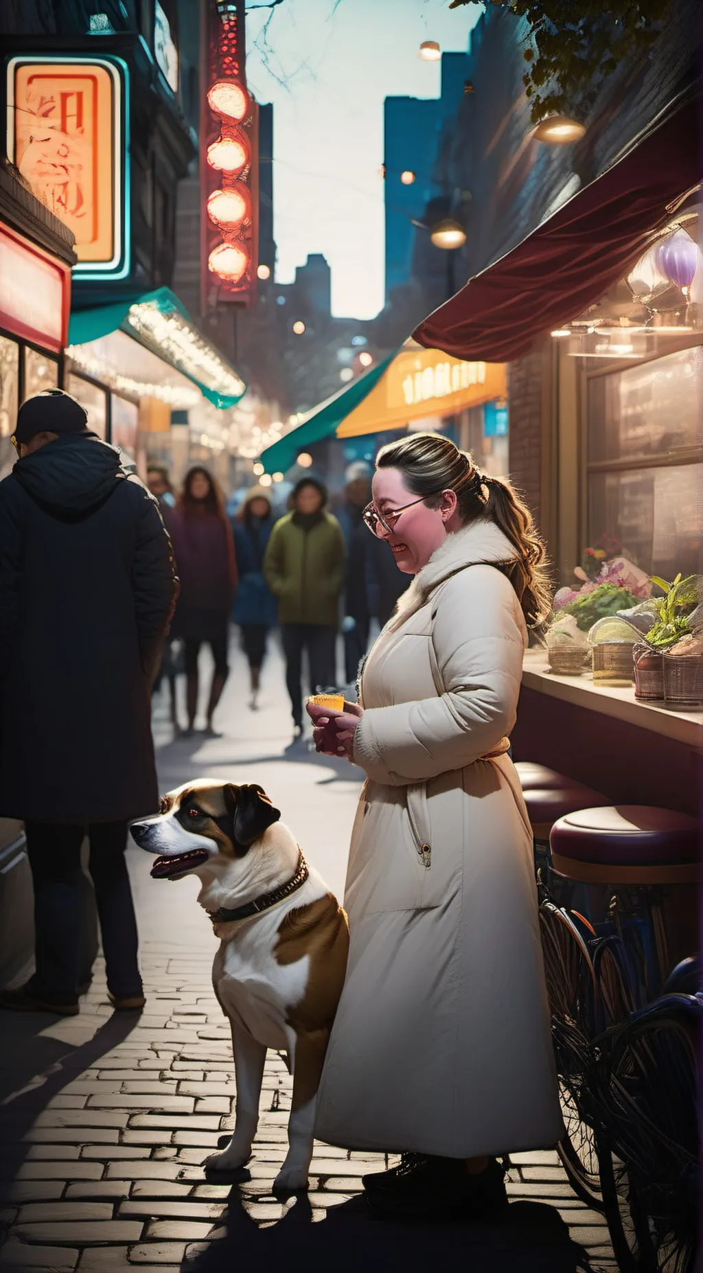 ai character: Old background