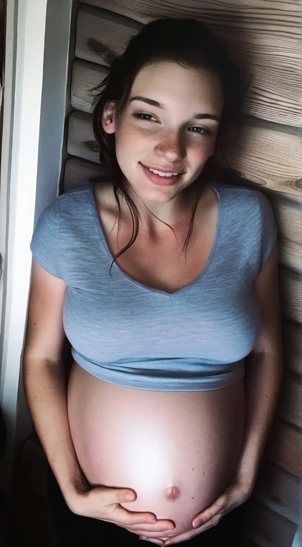 ai character: Krista  background