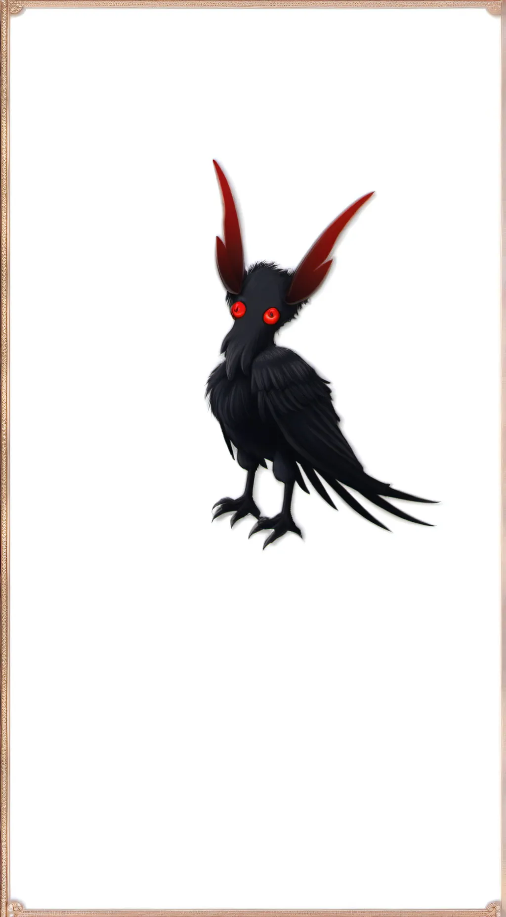 ai character: Crimson background