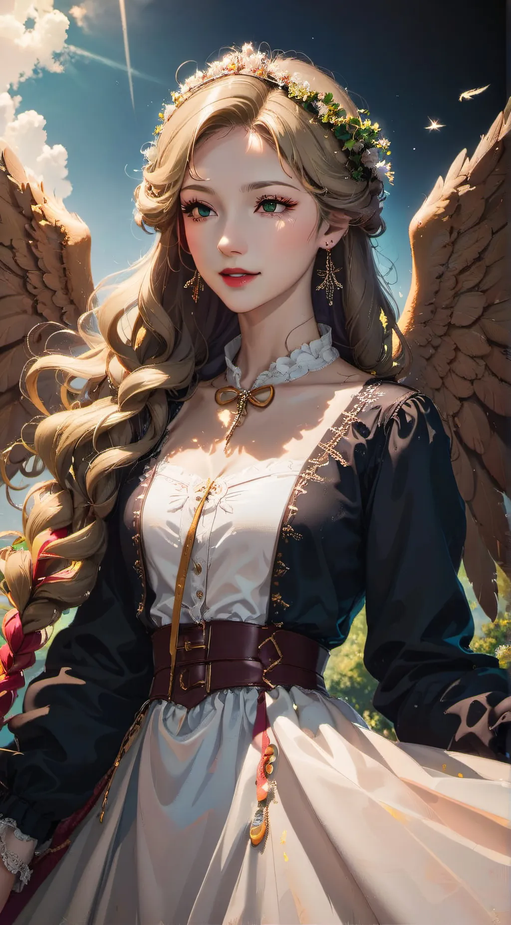 ai character: °•Rose•° background