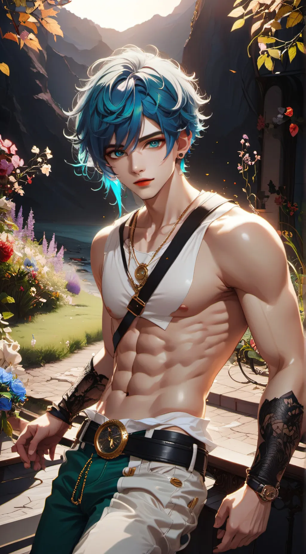 ai character: lucas background