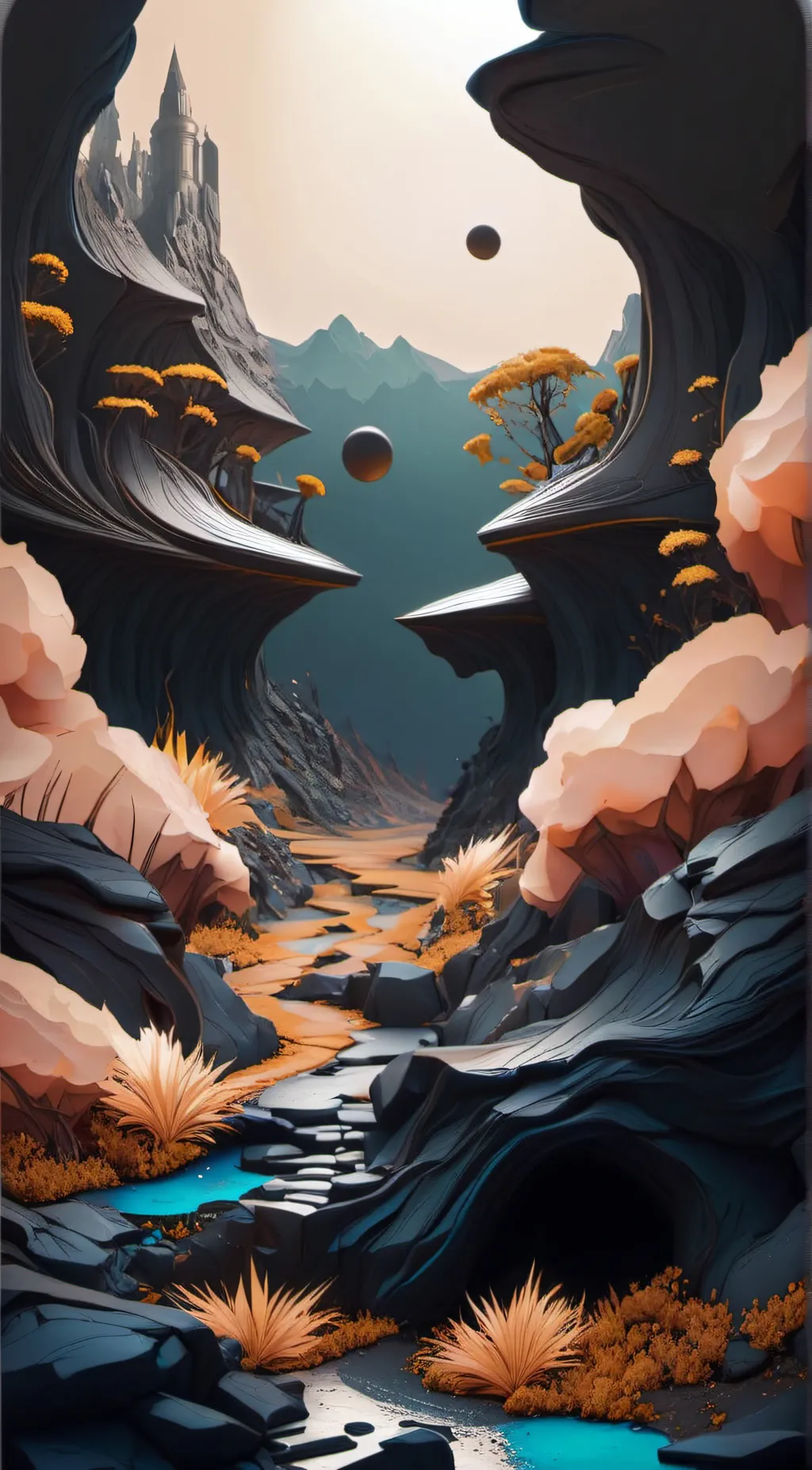 ai character: tree-ear background