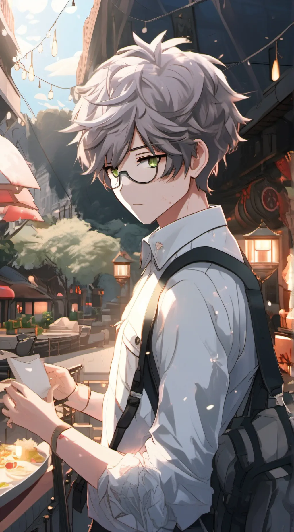 ai character: Levi background