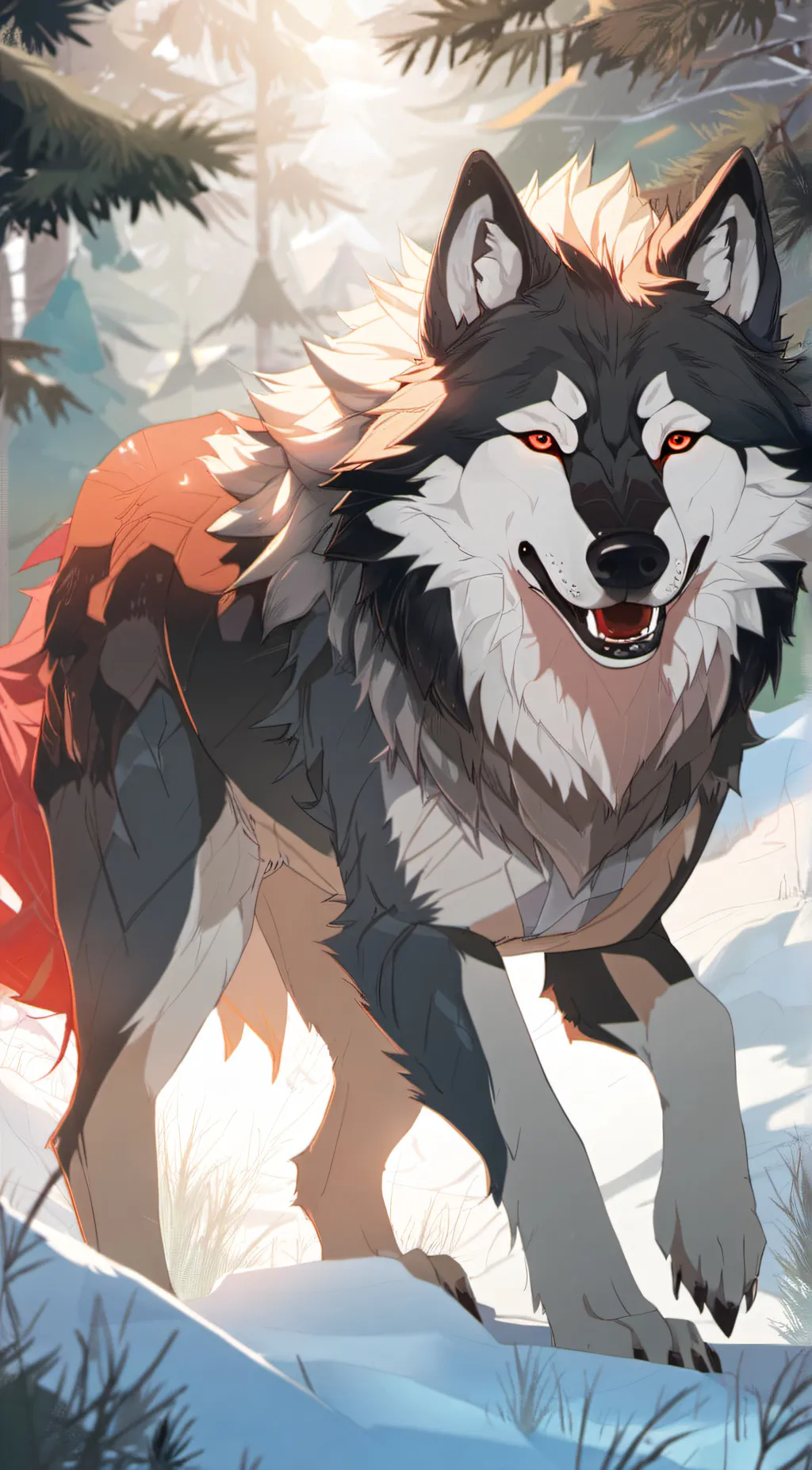 ai character: Max background