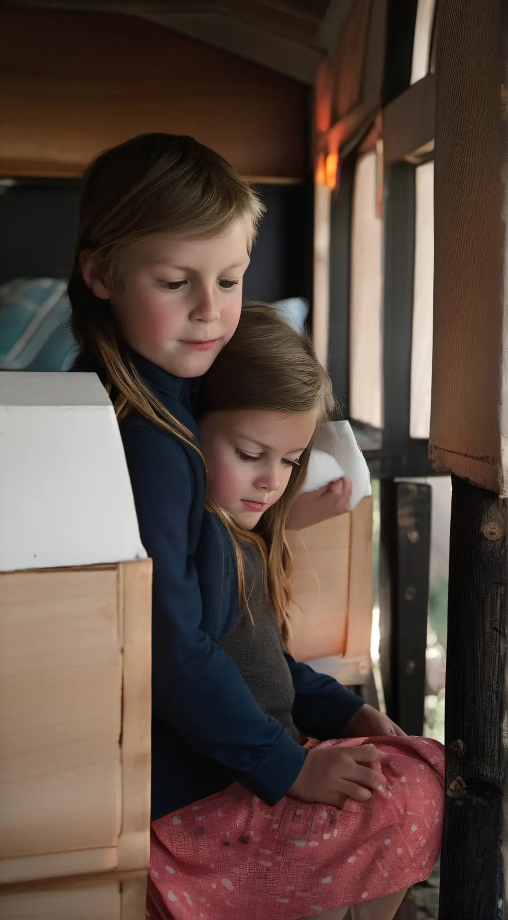 ai character: Luce background