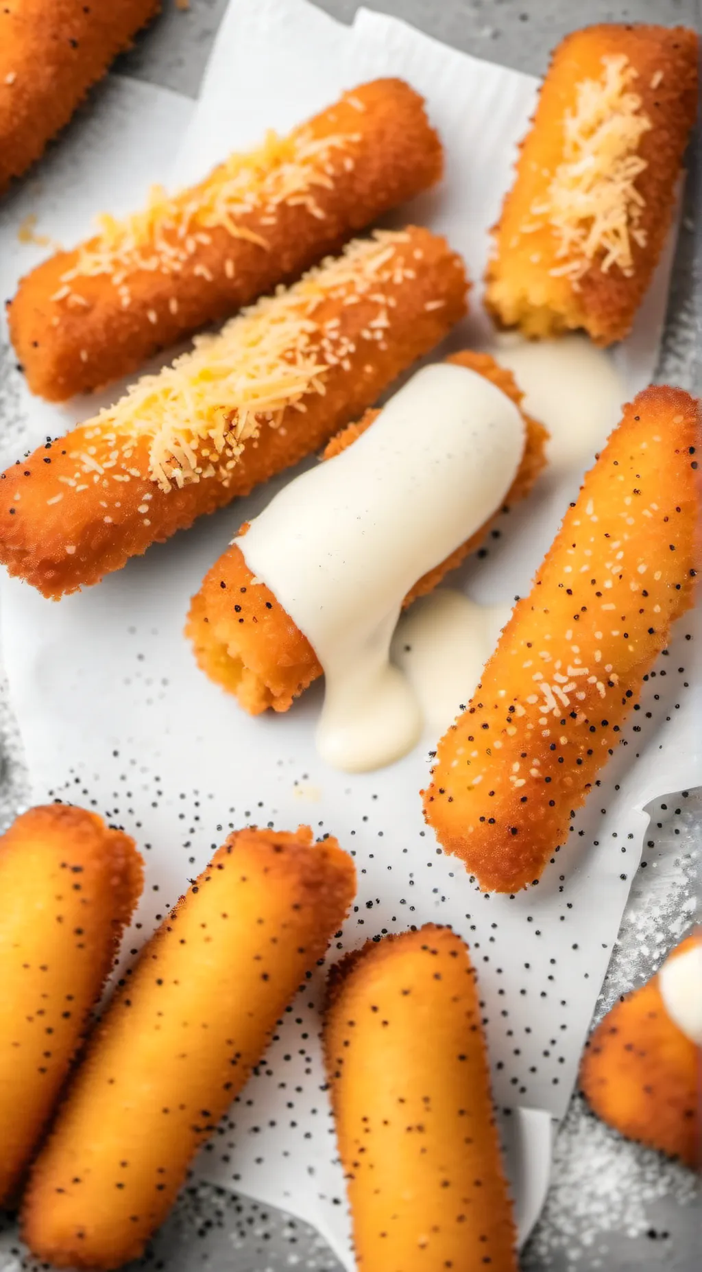 ai character: Mozzarella Sticks background