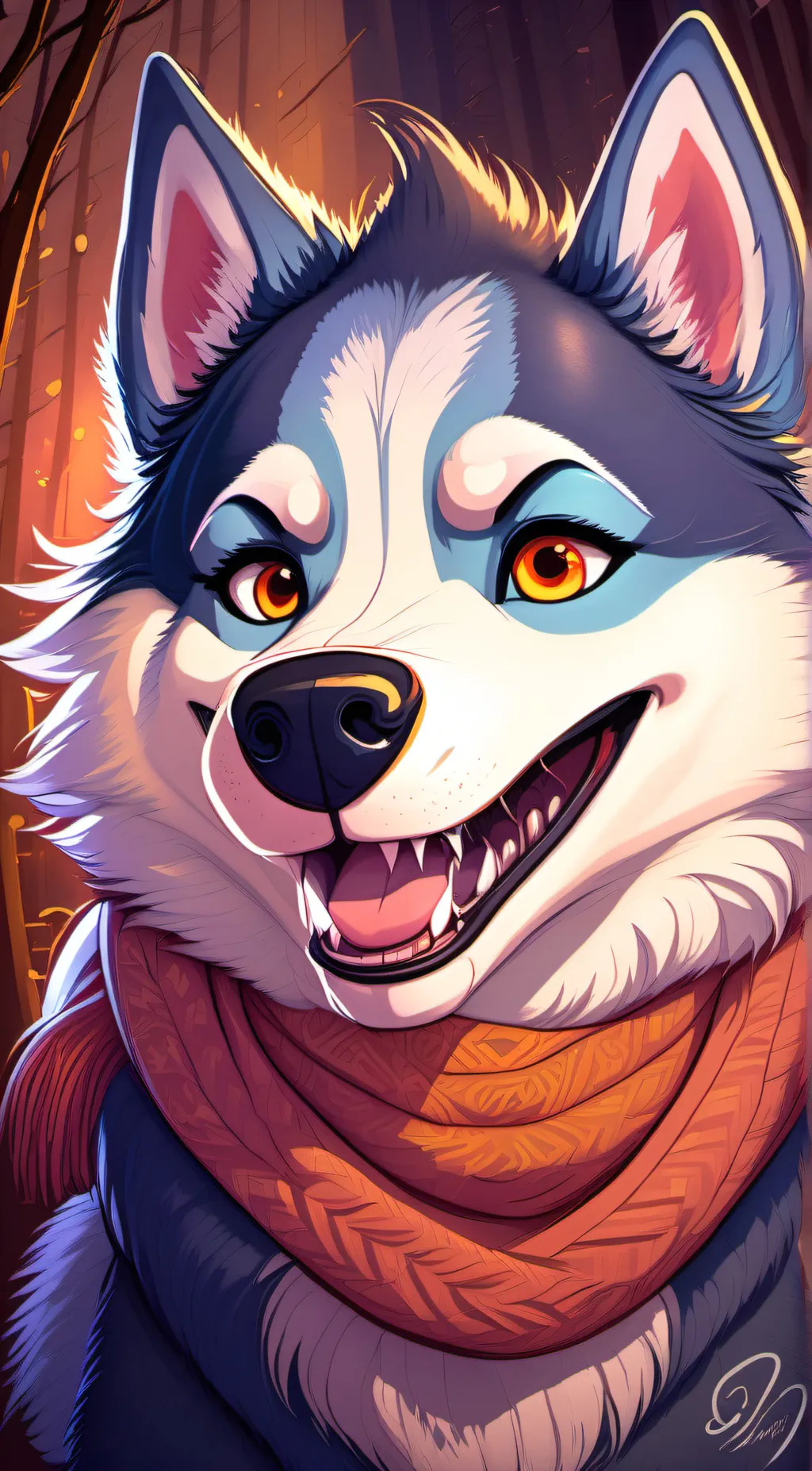 ai character: Laura background